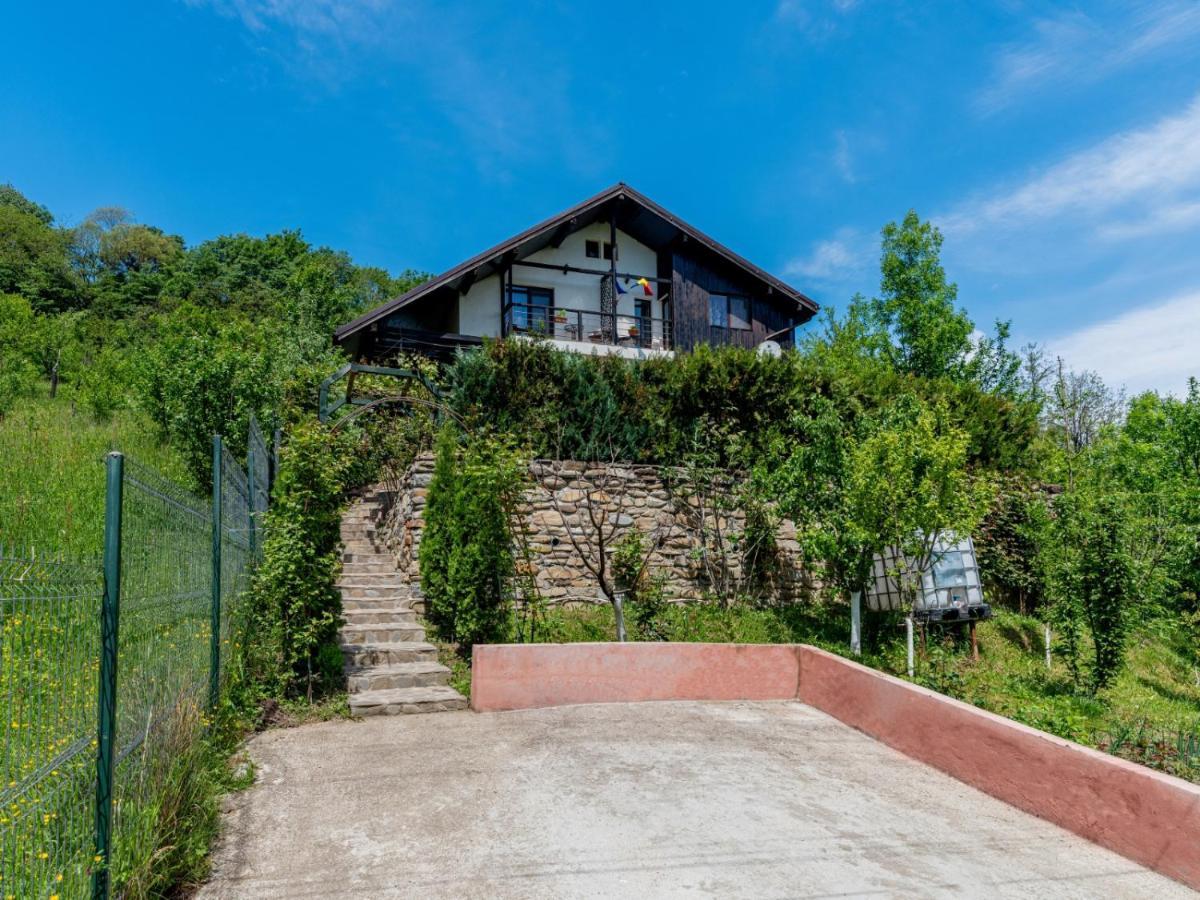 Casuta Cu Trandafiri Hotell Slănic Eksteriør bilde
