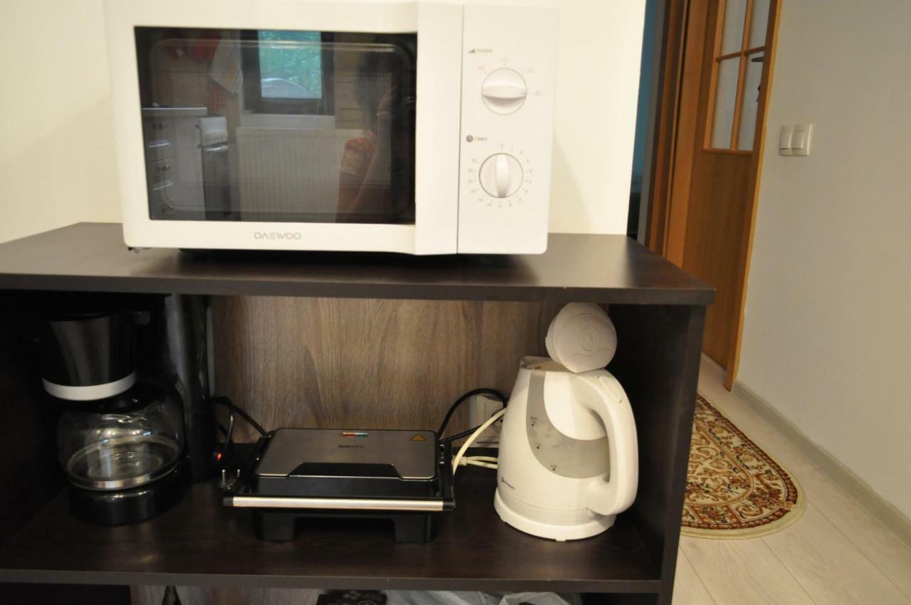 Casuta Cu Trandafiri Hotell Slănic Eksteriør bilde